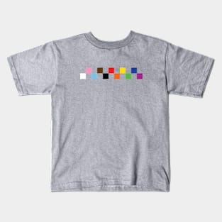 Progress Pride Pixel Kids T-Shirt